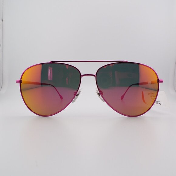 Isabel Marant Colorful Gradient Mirror Aviator Shades, Bright Metallic IM0011 - Picture 3 of 16
